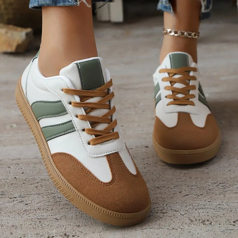 2026 Women Tennis Sneakers Flats Ladies Fashion Vulcanized Shoes Spring Autumn Woman Outdoor Trainers Footwear Женская Обувь