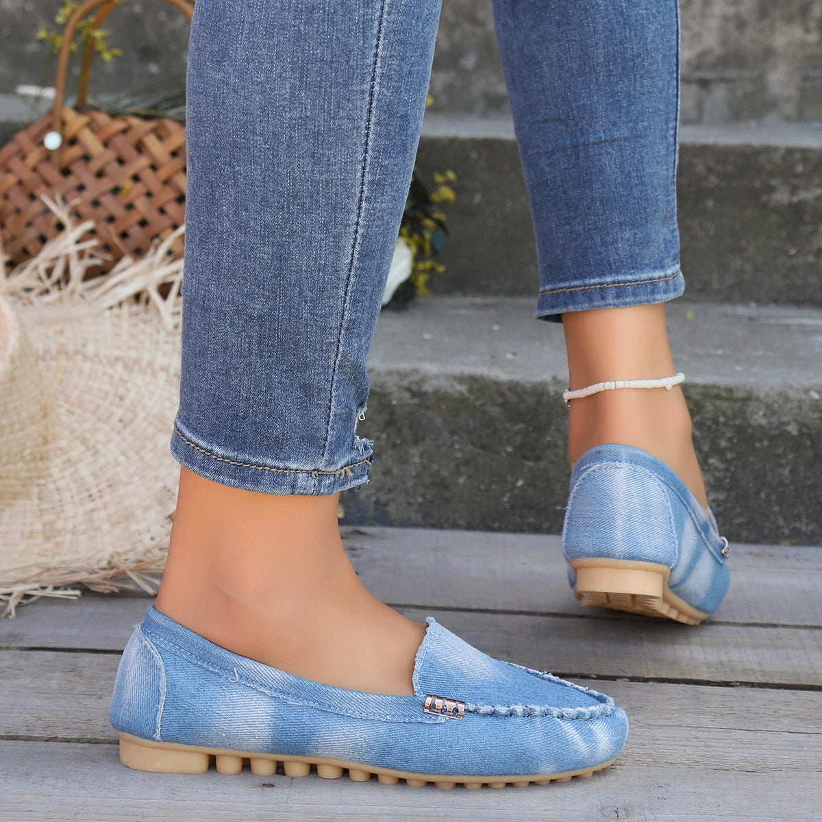 2025 Women Shoes Slip On Loafers For Ballet Flats Women Casual Sneakers Flat Shoes For Women Casual Shoes Zapatos Mujer