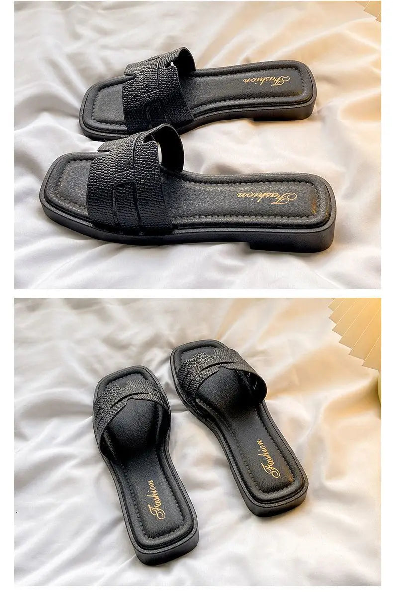 2026 New Home Women Sandals Lightweight Super Soft And Comfortable Thick-Soled Travel Slippers For Casual Versatile Outside