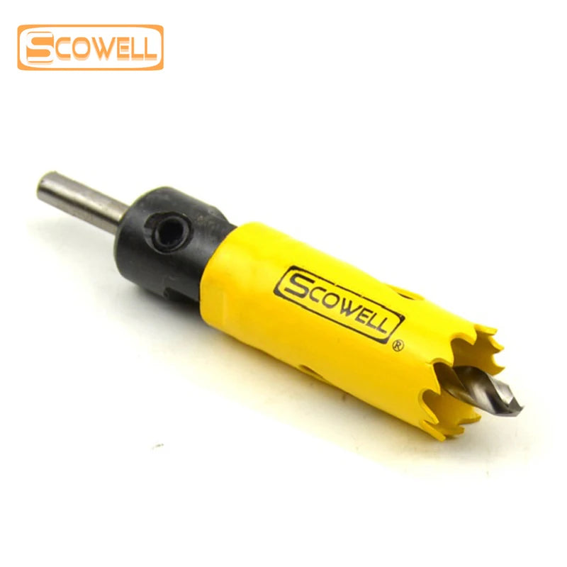 HSS Bimetallic Holesaw Cutter With Arbor Drill Bit Set For Cutting Wood Metal 32mm 38mm 44mm 46mm 57mm 65mm 68mm 70m Crown Saw