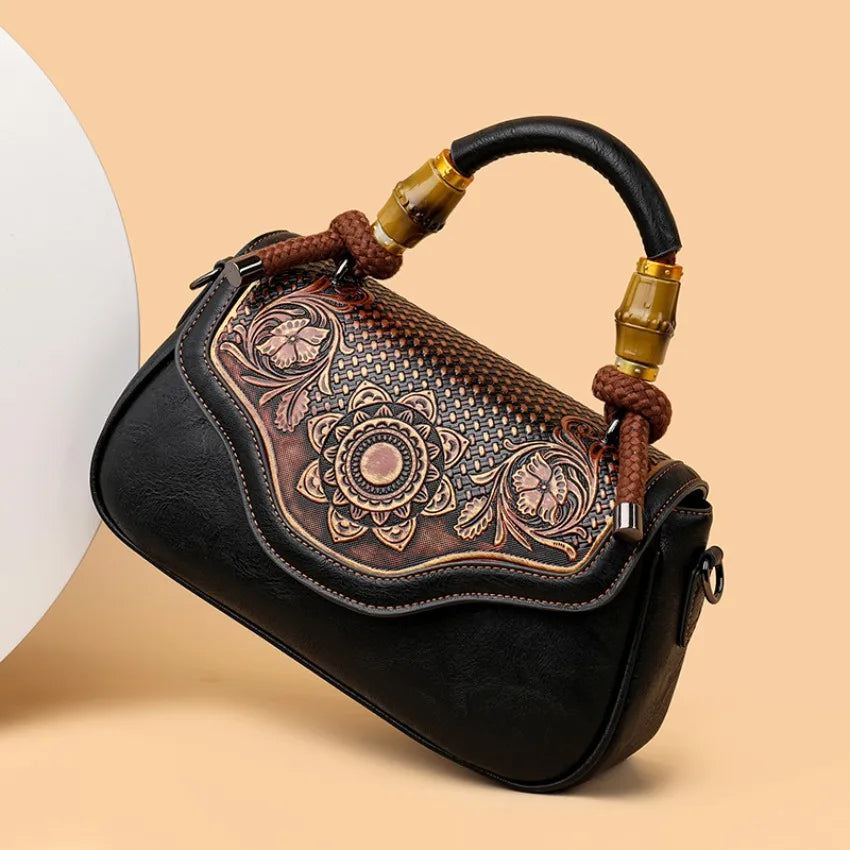 Retro Shoulder Bag Women Handbag High-quality 3D Printed Diagonal Crossbody Classic Office Not Too Big or Too Small Bag Luxury