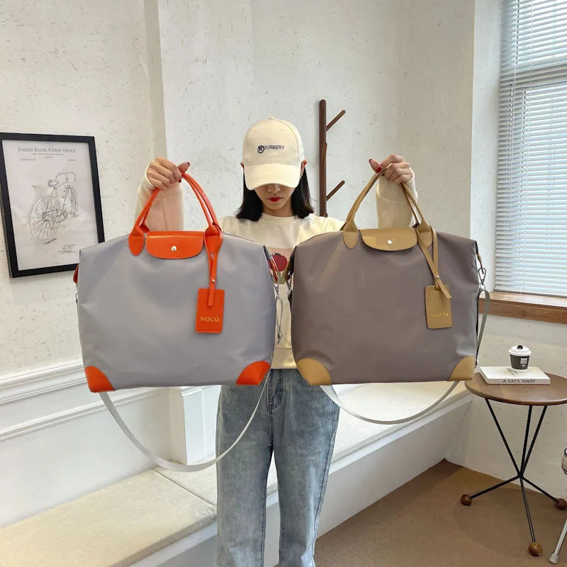 New Women Travel Bag Ladies Handbag Large Sports Pack Multifunctional Luggage Shoulder Gym Bags 2022 Fashion Cool Yoga Bags