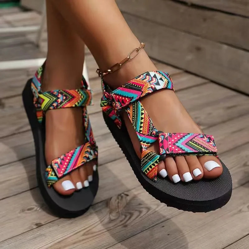 Women's Original Sandals Comfortable Quick-Drying Casual Sport Sandal Walking Hiking Water Sandals With Arch Support