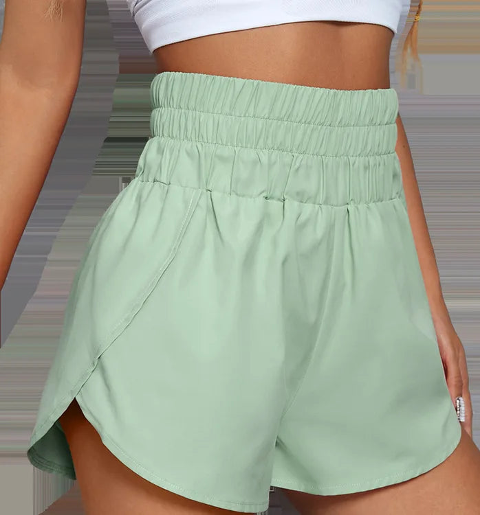 Boxer Shorts for Women Teen-girls Light Weight Pull-on High Rise Shorts Outfit Athletic Style Summer Workout Shorts