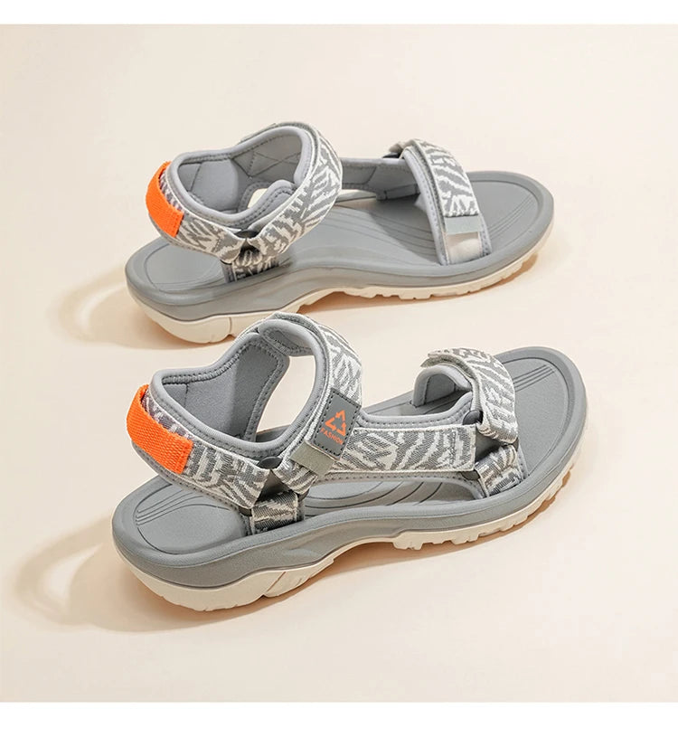 Ladies' Fashion Casual Flat Sandals Outdoor Summer  Open-Toe Beach  Shoes Soft Sole Comfort Women's Breathable Walking Sandials
