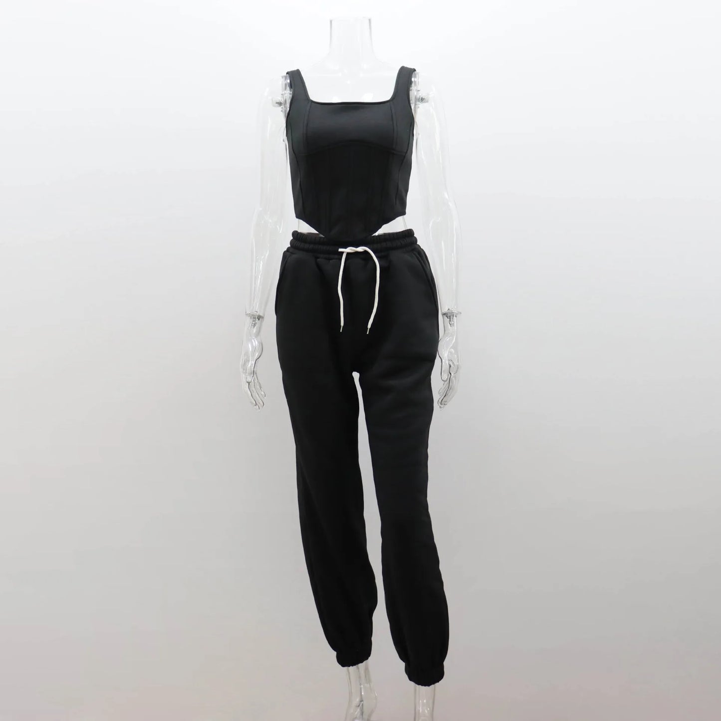 Sweat Suit Set Women Hoodies Three 3 Pieces Outfit Pants Sets Casual Loose Winter Warm Tracksuits 2 Two Pieces Solid Sportswear
