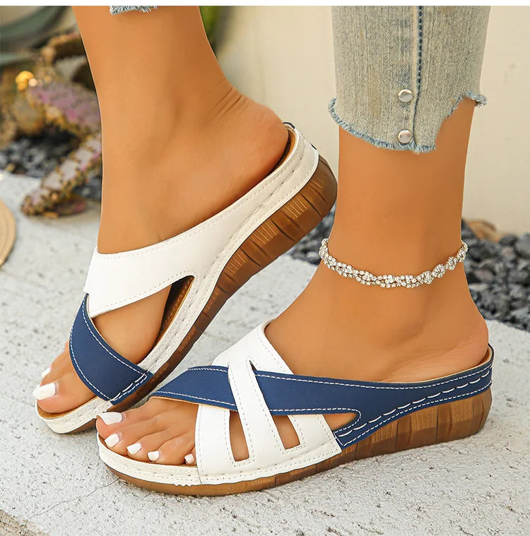 Women Shoes Sandals Fashion Wedge Ladies Shoes Outdoor Slide Women's Sandals Soft Casual Footwear Female Sandalias Mujer
