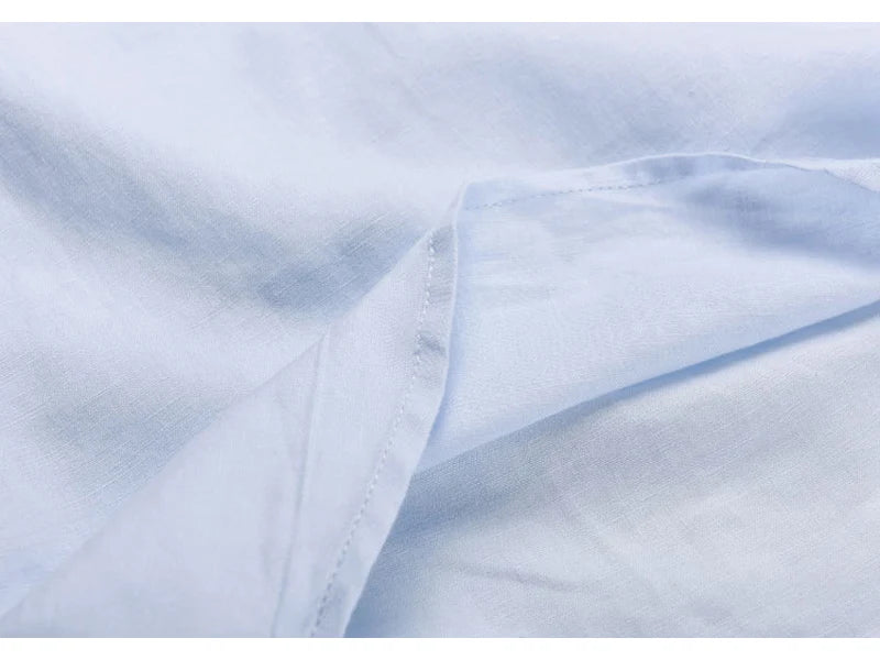 Streetwear Summer Fashion Shirt Men Short Sleeve Casual Cotton Linen Shirt Hombre Round Collar Designer Leisure T-shirt Men