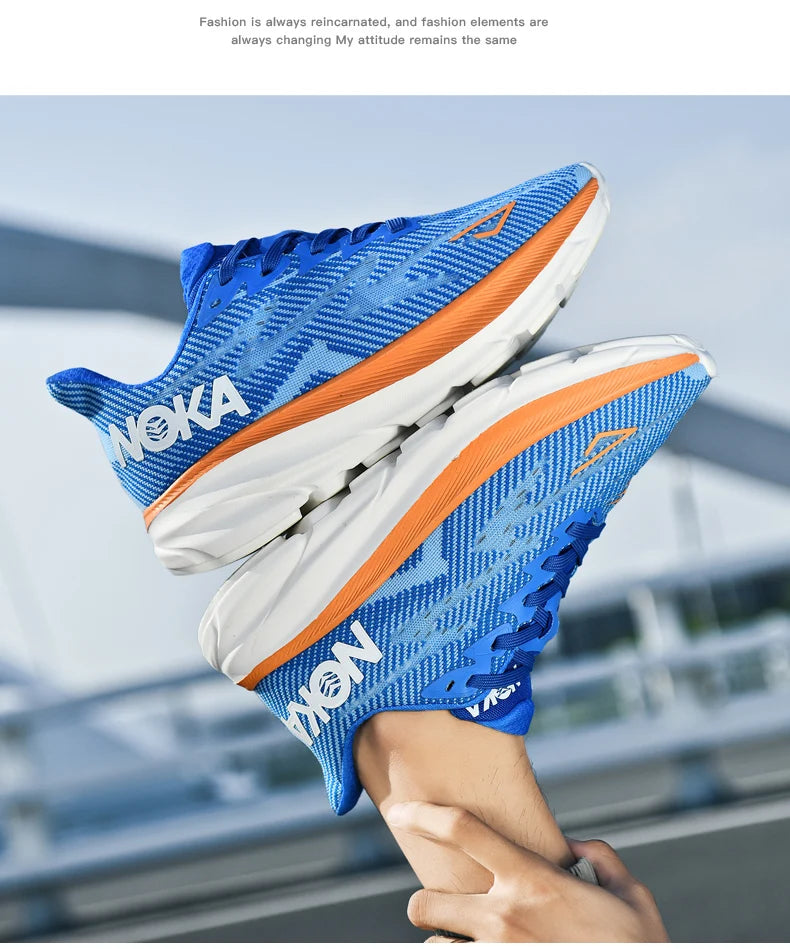 PARZIVAL Men's Sneaker Air Cushion Runner Trainers Tenis Marathon Sports Running Shoes Women Outdoor Athletic Speciality Sneaker