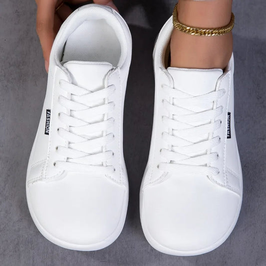 New Wide Toe Barefoot Shoes for Women Zero Drop Minimalist Sneakers Soft Sole Casual Walking Shoes Women Versatile Flat Shoes