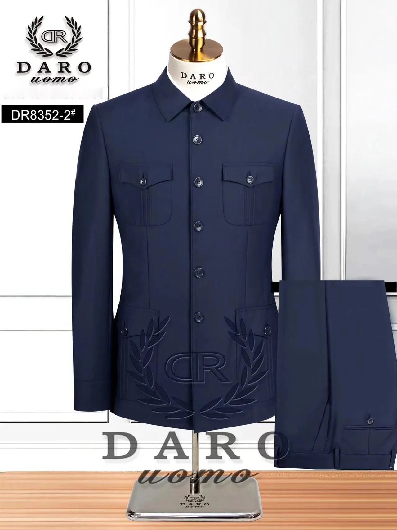 2 Piece Set (jacket+pant) Host's Wedding Dress Suit High-quality Casual Business Formal Party Prom Suits Men Clothing 2025