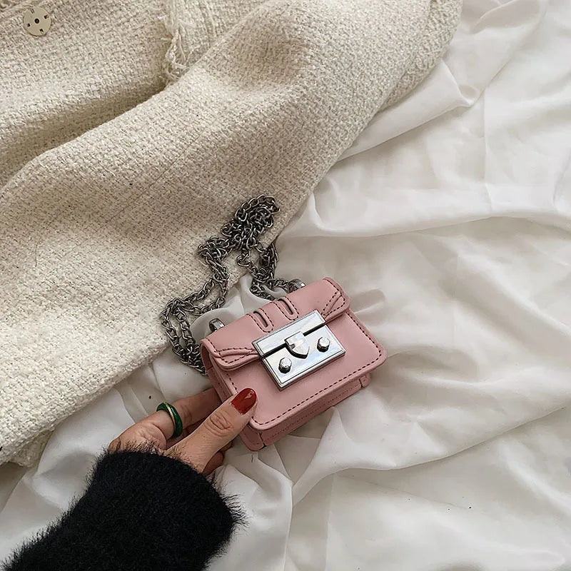 Handbag Women's 2024 Trend Woman Shoulder Purse Chain Female Bag Mini Summer Crossbody Bags for Women Fashion Luxury Designer