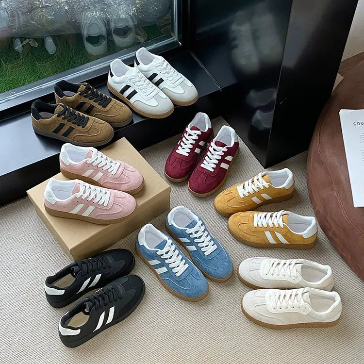 2025 Women Sports Shoes Fashion Casual Flats Vulcanize Shoes Ladies Outdoor Walking Sneakers Women Comfortable Classical Shoe
