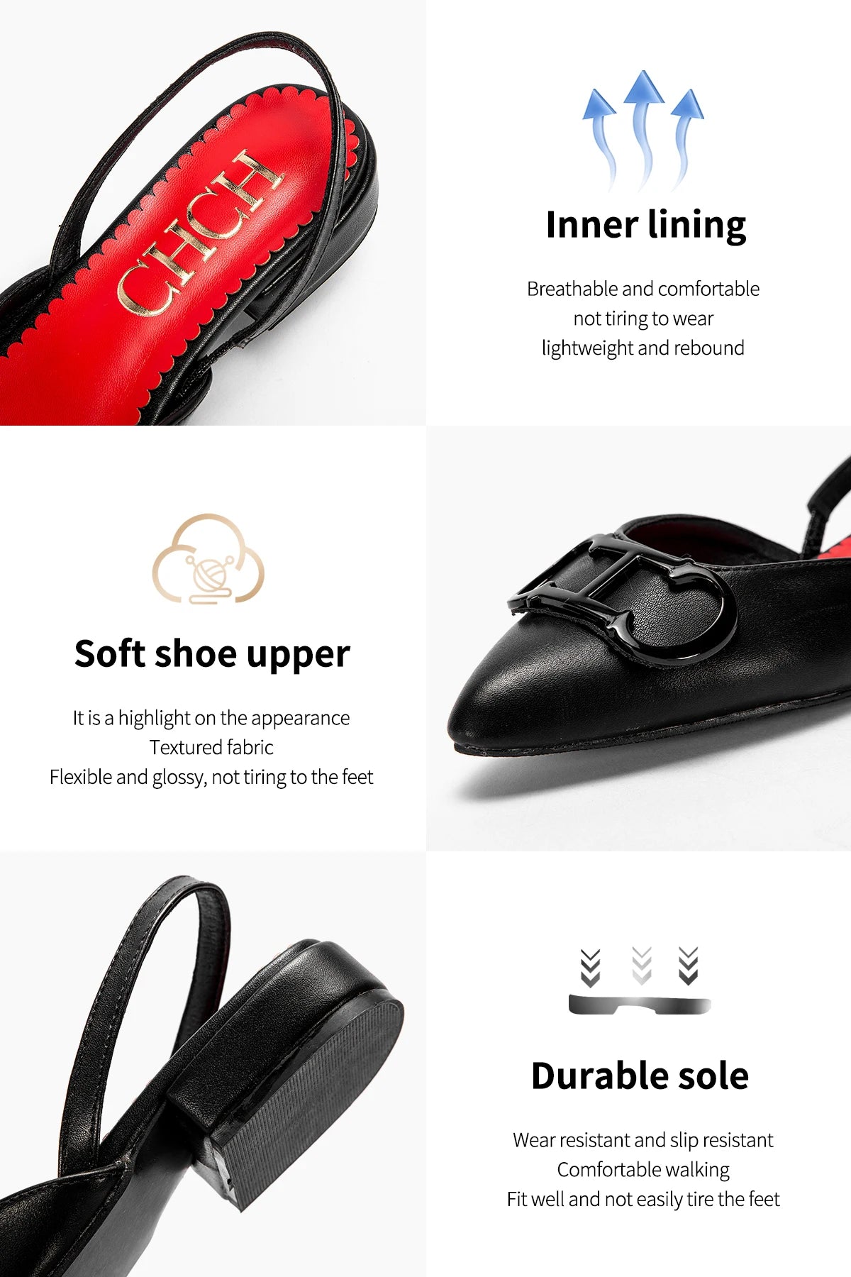Summer Women's New 2024 Women's Low Heel Sandals Fashion Solid Color Simple Women's New Sandals