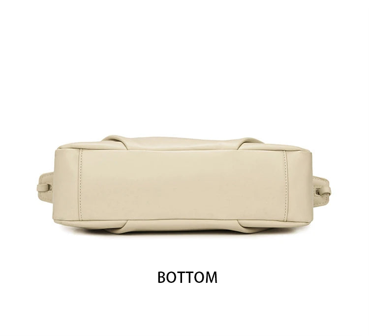 New Women's Bags, Fashionable and Simple Handbags, Niche High-End Shoulder Bags, Versatile Casual Bags for Commuting, Large-Capacity Tote Bags, Soft Leather Crossbody Bags