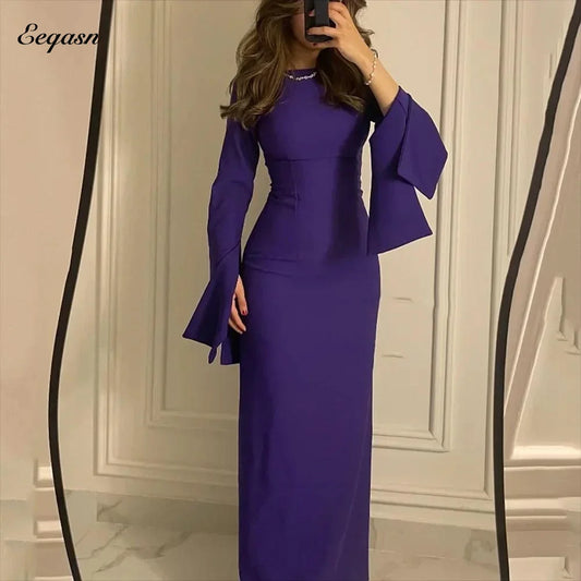 Fancy Wedding Party Dress Dubai Luxury Evening Gown Woman Sheath Long Dresses for Special Occasions Happy Sharon Customized