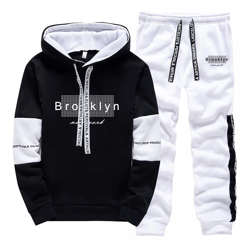 Mens Tracksuit Printing Casual Sweatshirts Outdoors Sports Jogging Man Clothing Hot Sales Streetwear Single Piece Hoodies Pants