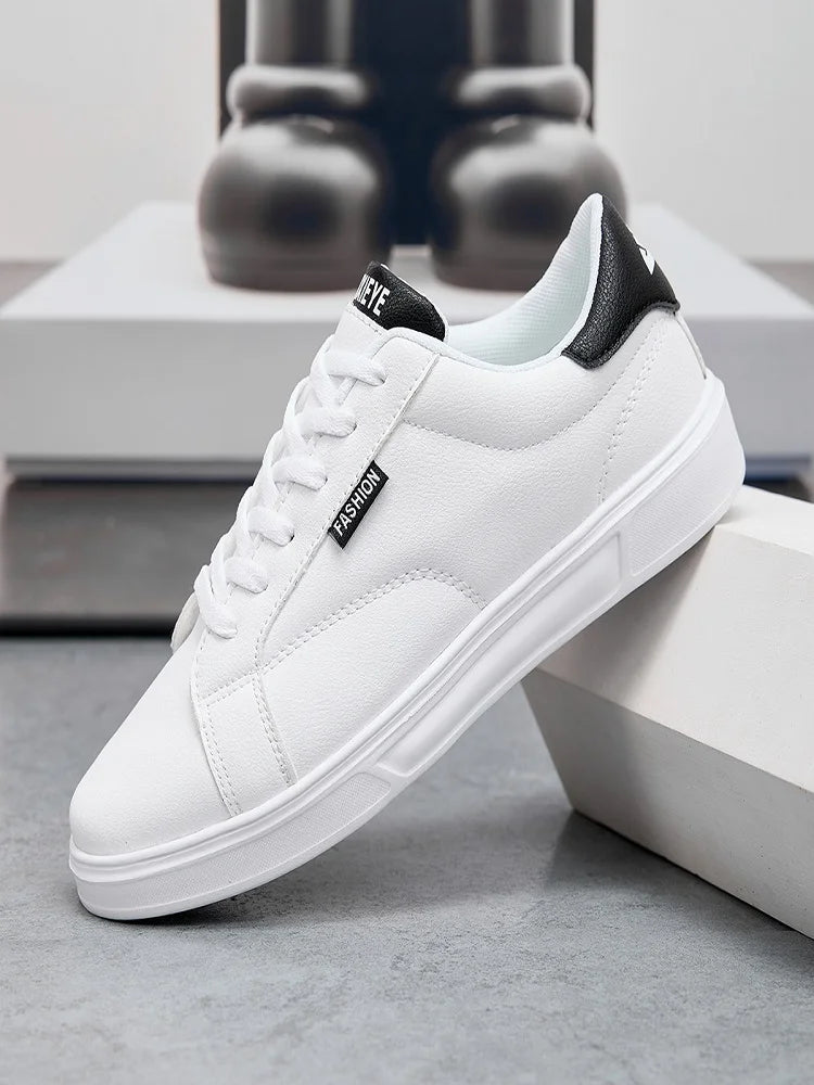 Men Shoes Comfortable Casual For Women White Leather Sneakers Lightweight Walking Flat Outdoor Sport Running Tennis zapatillas