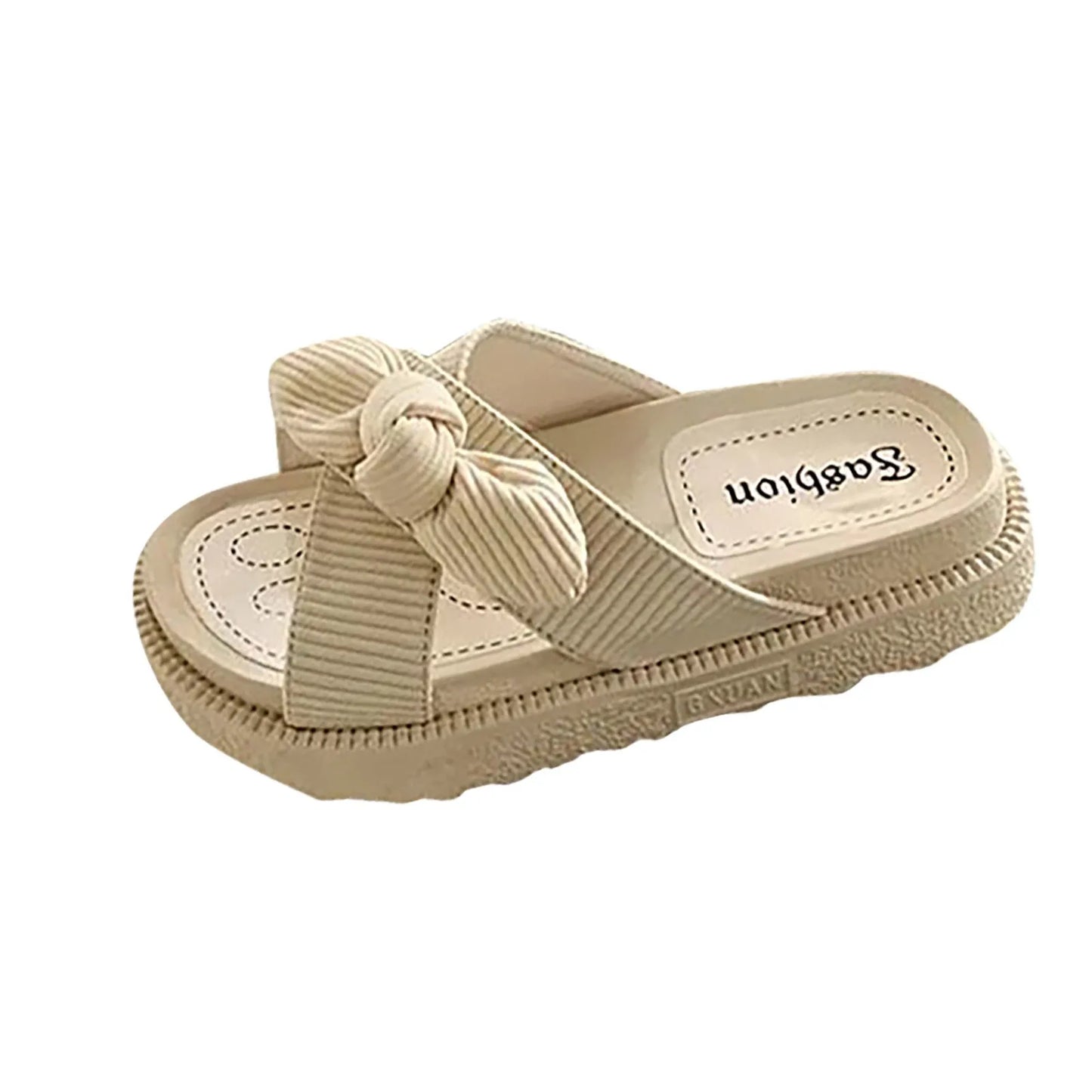 Women Sandalias Mujer Summer Fairy Style New Fashion Student Platform Roman Lady Sands Flat Shoes Cute Slippers