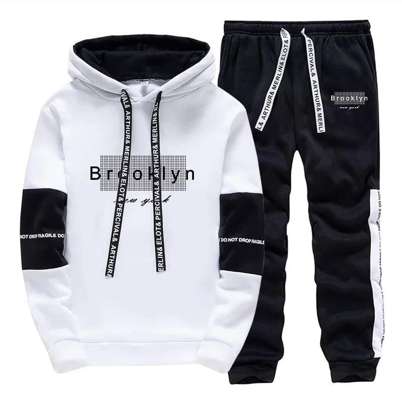Mens Tracksuit Printing Casual Sweatshirts Outdoors Sports Jogging Man Clothing Hot Sales Streetwear Single Piece Hoodies Pants