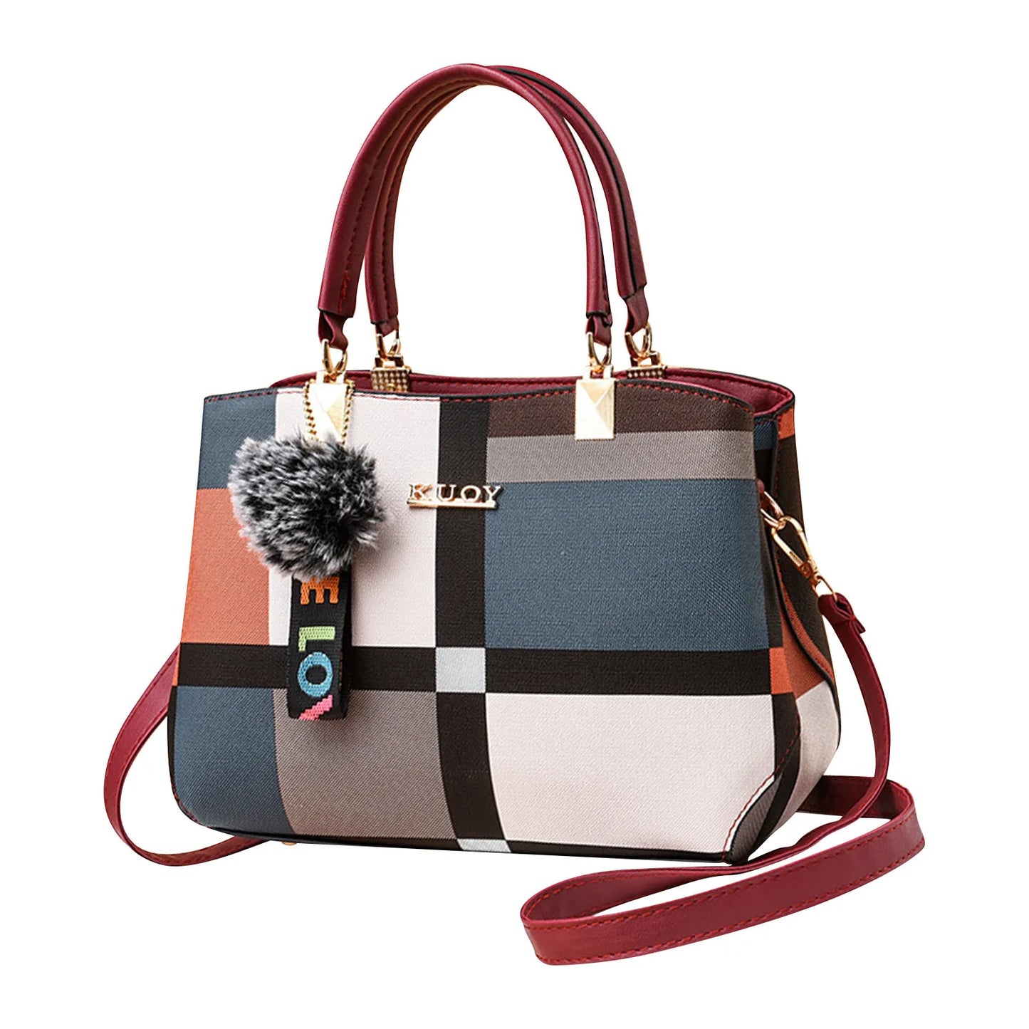 Luxury HandBag 2024 New Women Bag High Capacity Broadband Crossbody Bag Female Casual Fashion Trends Handbag