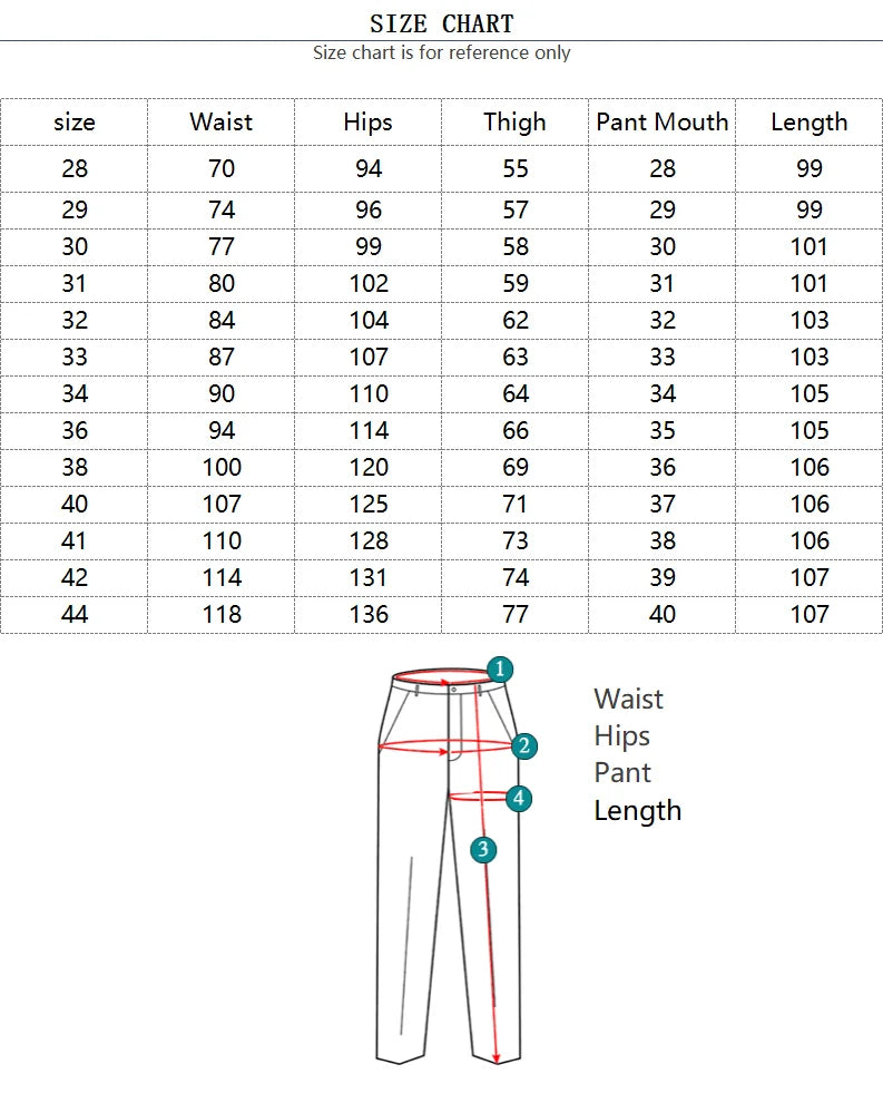 2024 Autumn and Winter New Jeans Fashion Street Jeans Men's Retro Punk Jeans Large Size 42 44