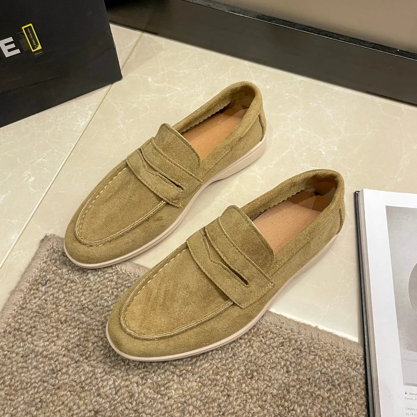 Women's Low Top Shoes 2025 Spring and Autumn New Casual Comfort Loafers High Quality Solid Flat Shoes Zapatos De Mujer