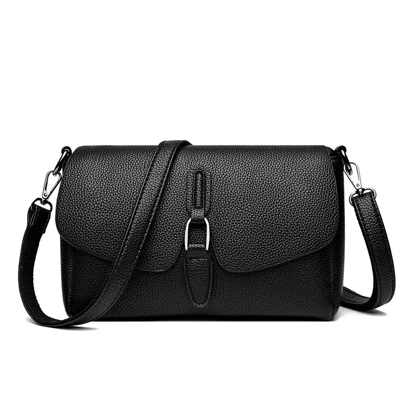 New Soft Leather Crossbody Bags for Women Luxury Handbags Women Bags Designer Female Casual Hand Shoulder Bag bolsos de mujer