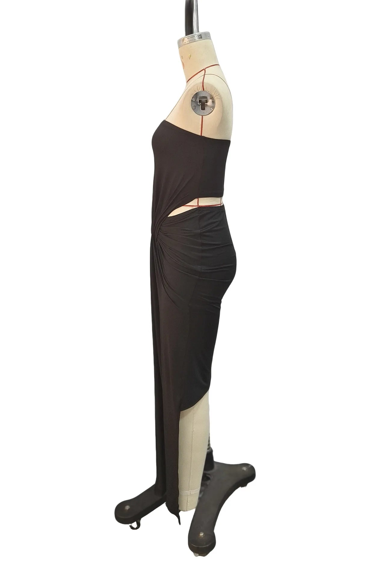 2026 Sexy Dresses For Ladies Evening Dress Vestidos Temperament Slim Irregular Piglet Breast Sleeveless Solid Color Party Prom