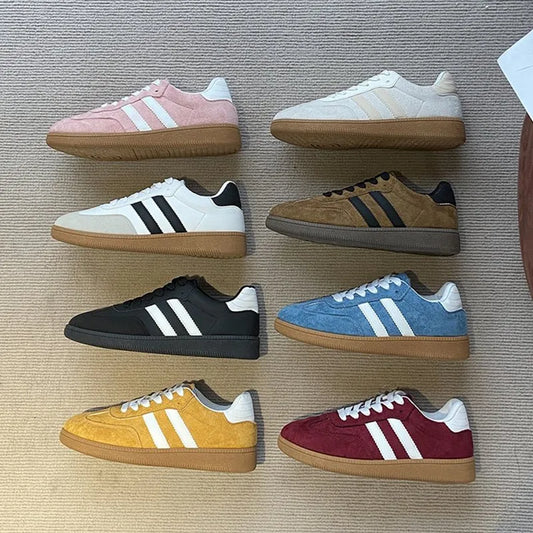 2025 Women Sports Shoes Fashion Casual Flats Vulcanize Shoes Ladies Outdoor Walking Sneakers Women Comfortable Classical Shoe