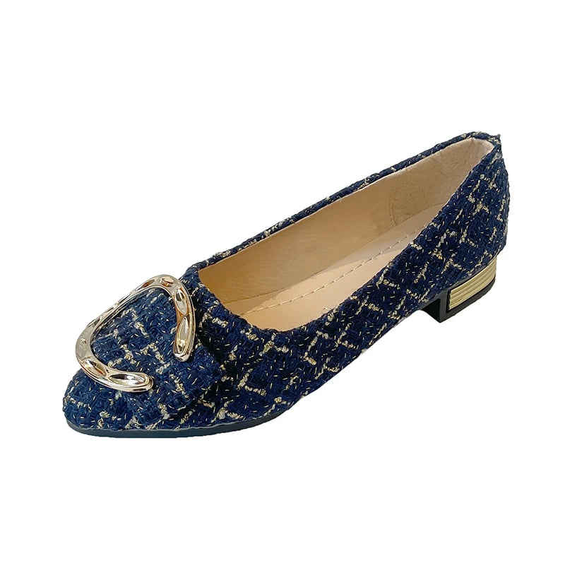 New Women's Shoes Pumps Spring Autumn Casual Women's Fashion Comfortable Pointed Shoes Women's Zapatillas Mujer