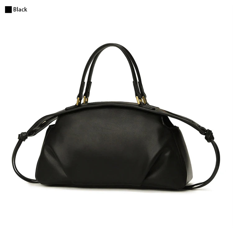 New Women's Bags, Fashionable and Simple Handbags, Niche High-End Shoulder Bags, Versatile Casual Bags for Commuting, Large-Capacity Tote Bags, Soft Leather Crossbody Bags