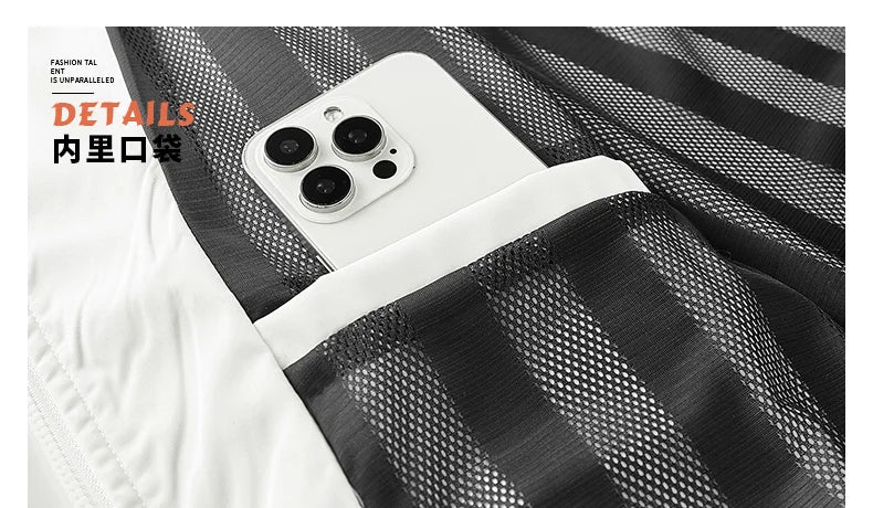 Men's Sportswear Fashion Spring Autumn Sets Training Suit 2 Pieces Set Jacket+Sweatpants Mens Casual Tracksuit