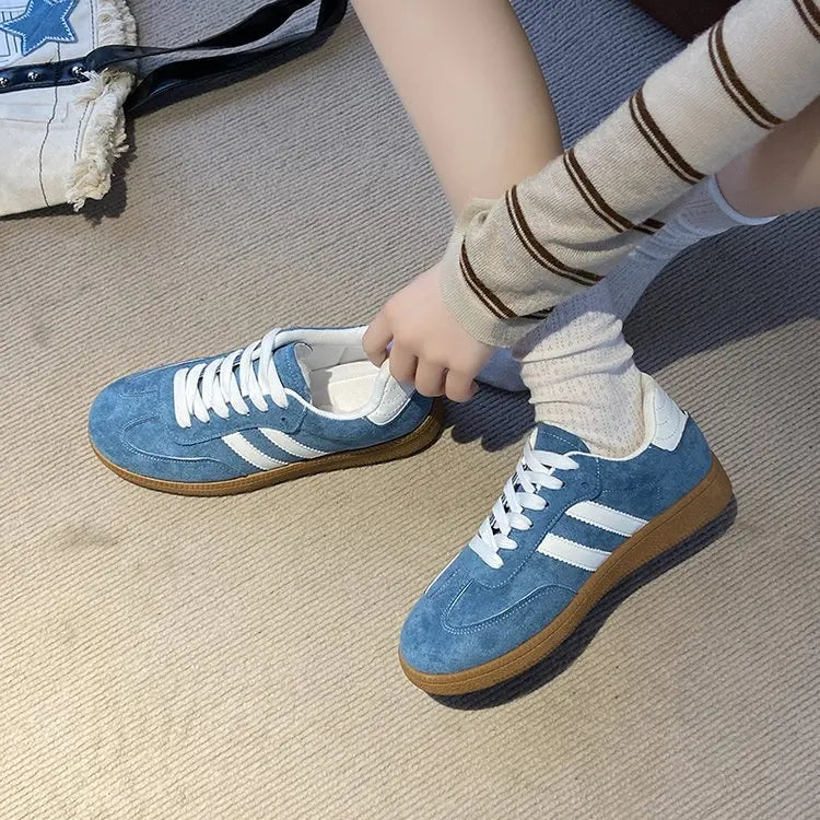 2025 Women Sports Shoes Fashion Casual Flats Vulcanize Shoes Ladies Outdoor Walking Sneakers Women Comfortable Classical Shoe