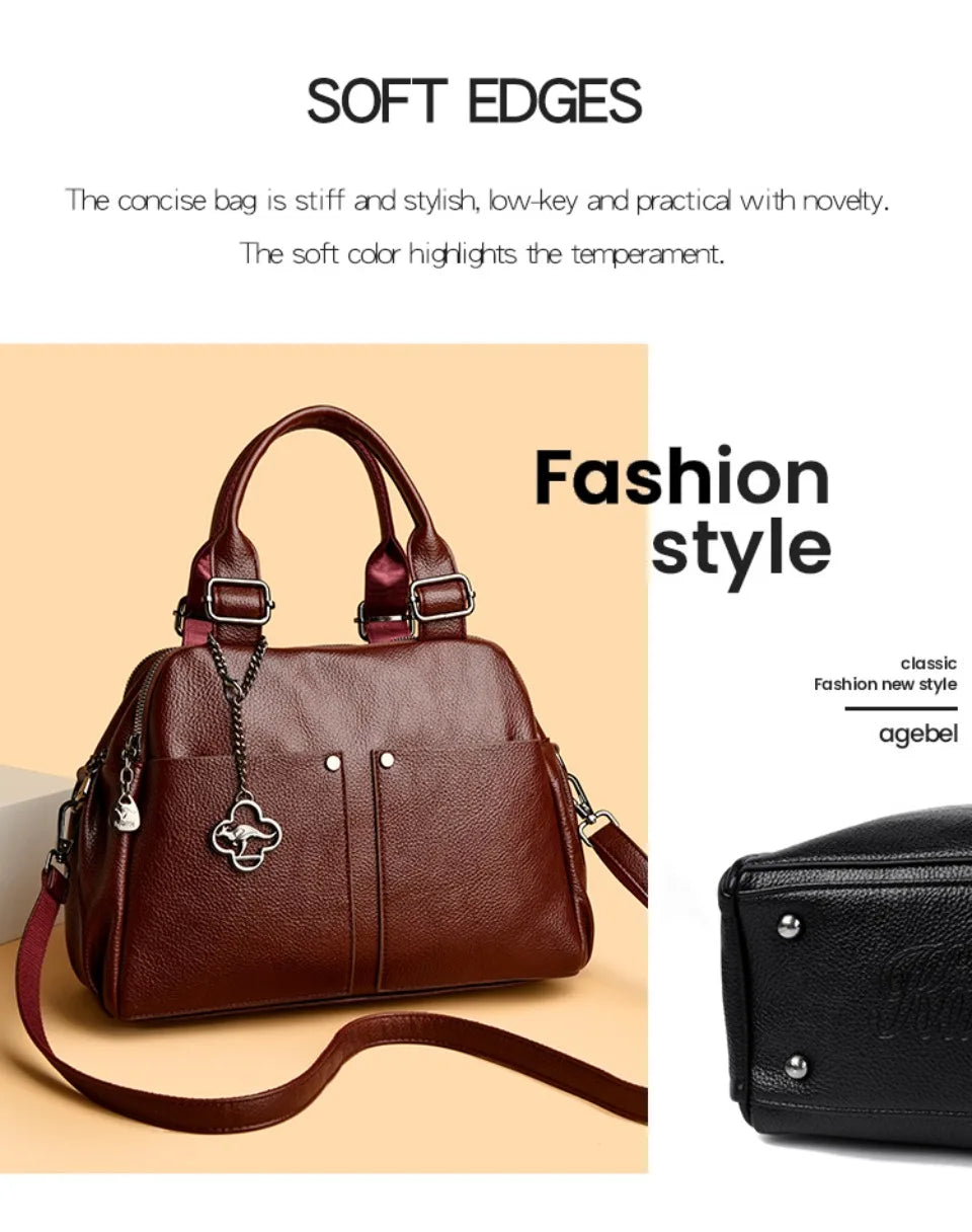 Genuine Brand Luxury Handbags Women Bags Designer Crossbody Bags for Women Small Top Quality Soft Leather Shoulder Bag Daily Use
