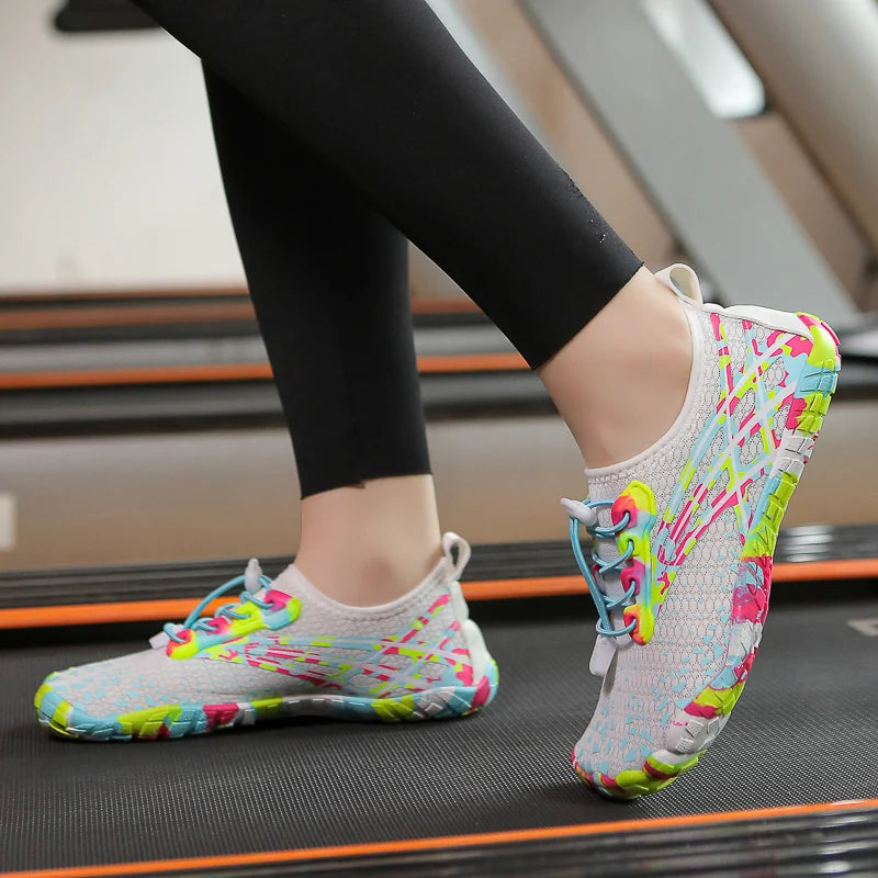 Unisex Shoes For Women Fitness Treadmill Indoor Outdoor Speed Interference Water Beach Couples Swimming Shoe Men Aqua Sneakers