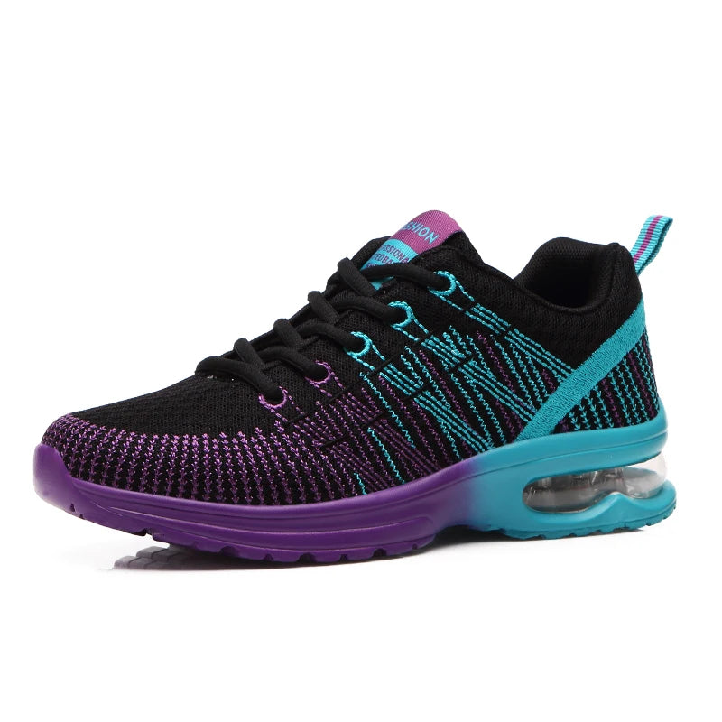 Women Sports Shoes Outdoor High Quality Running Shoes Breathable Athletics Casual Sneaker Ladies Non-slip Sport Walking Shoes
