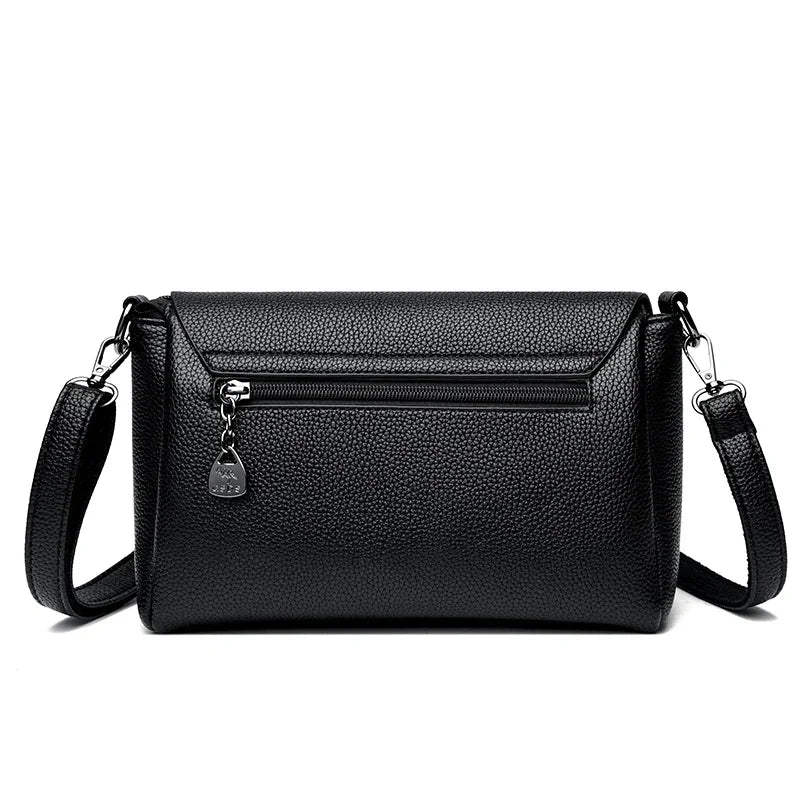 New Soft Leather Crossbody Bags for Women Luxury Handbags Women Bags Designer Female Casual Hand Shoulder Bag bolsos de mujer