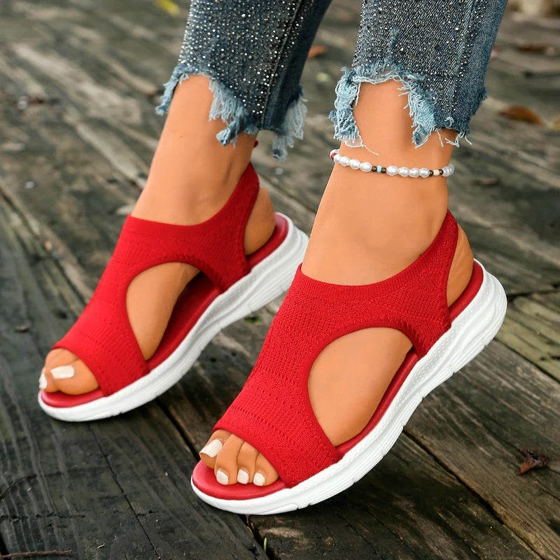 Women's Shoes Summer 2026 Comfortable Casual Sport Sandals Women Beach Wedge Sandals Women Platform  New Style Sandals