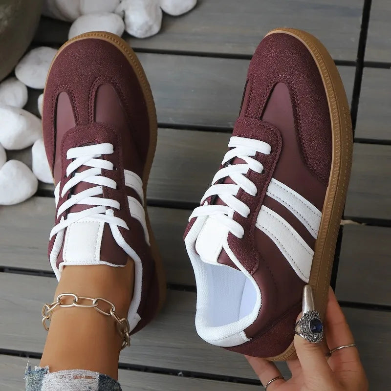 2026 Women Tennis Sneakers Flats Ladies Fashion Vulcanized Shoes Spring Autumn Woman Outdoor Trainers Footwear Женская Обувь