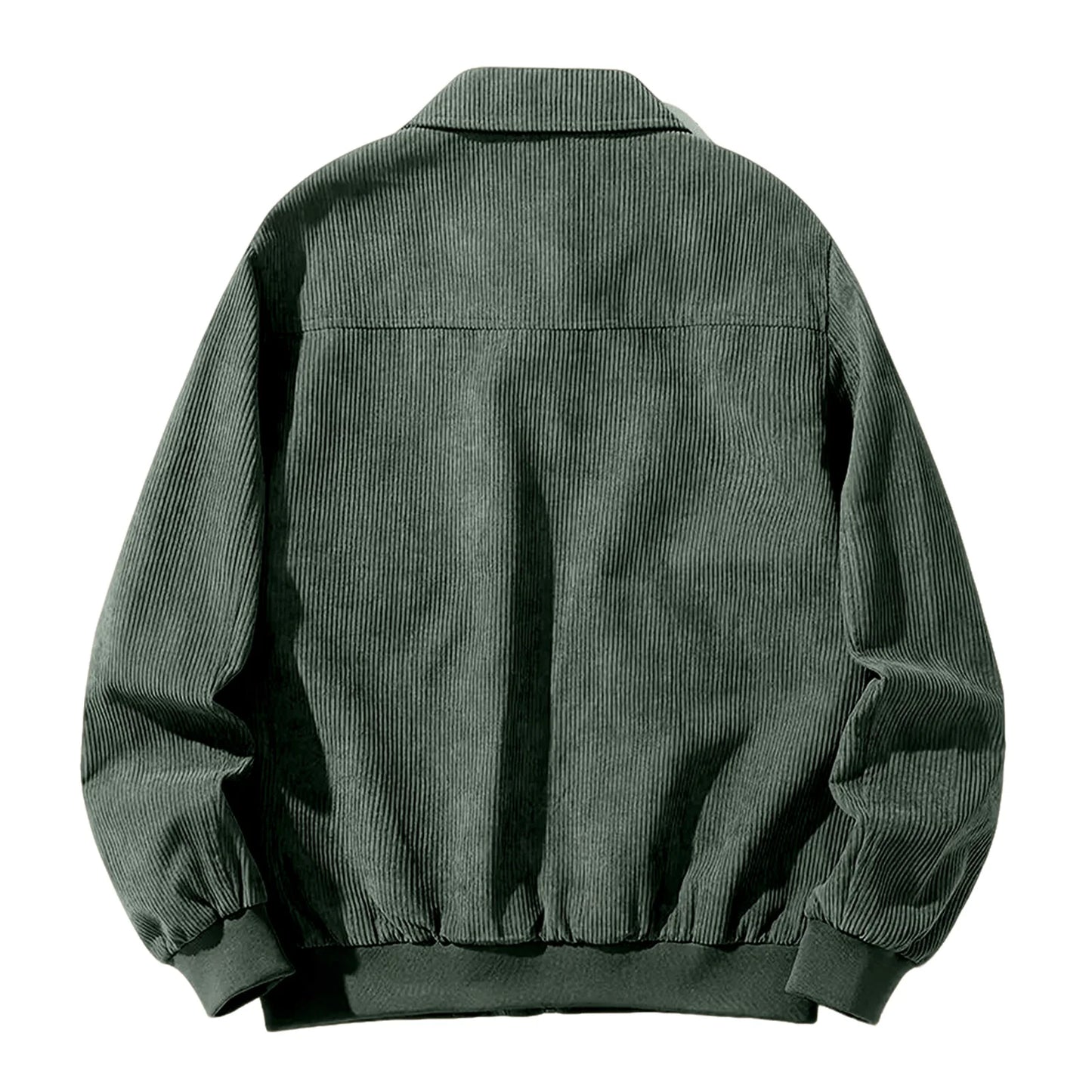 New Fashion Men Autumn Corduroy Casual Jackets Good Quality Man Multi-pockets Cargo Jackets Male Loose Tooling Jackets Clothing