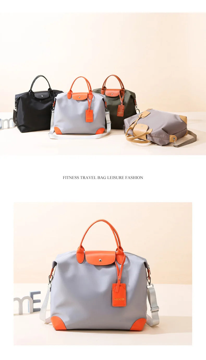 New Women Travel Bag Ladies Handbag Large Sports Pack Multifunctional Luggage Shoulder Gym Bags 2022 Fashion Cool Yoga Bags