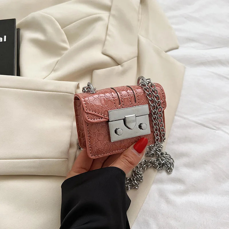 Handbag Women's 2024 Trend Woman Shoulder Purse Chain Female Bag Mini Summer Crossbody Bags for Women Fashion Luxury Designer