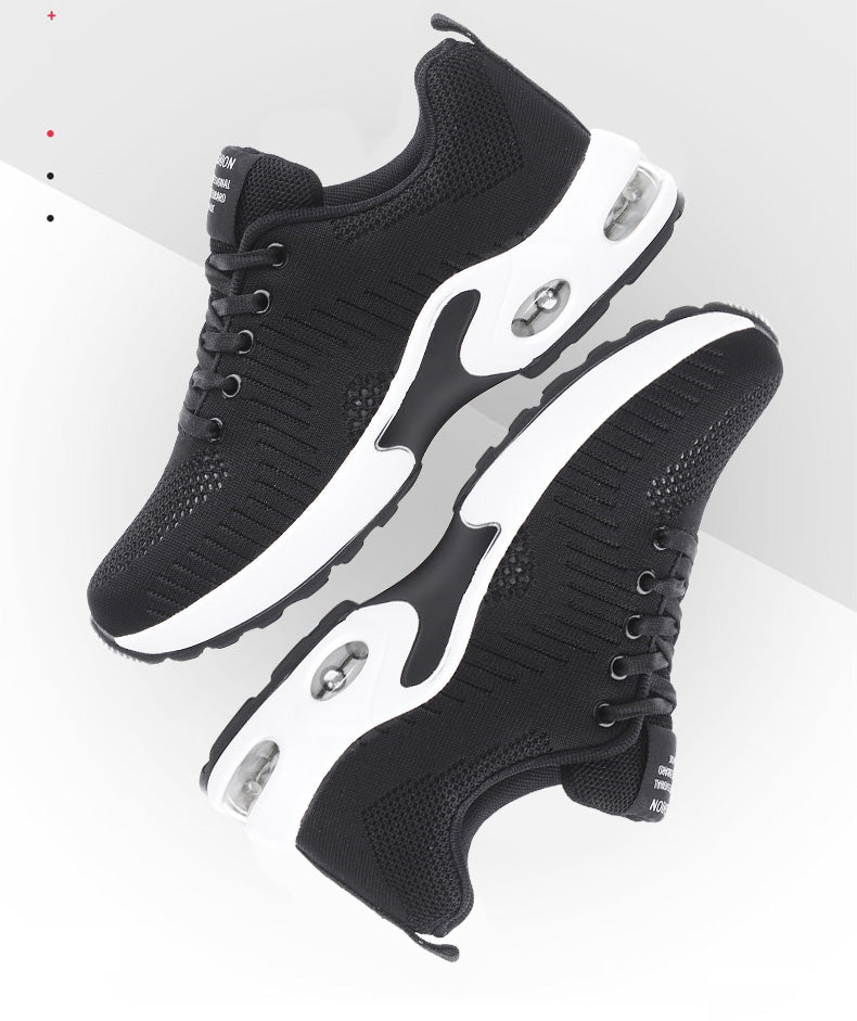 Women Sneakers Lightweight Knitted Shoes Women Casual Flats Shoes Female Tennis Shoes Non-Slip Women Sport Shoes