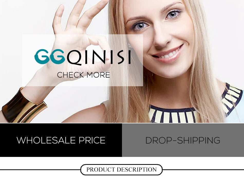 GGQINISI Oversize Euramerican Asymmetric Chunky Statement Bangle Bracelet Jewelry for Women Polished High Quality Accessory