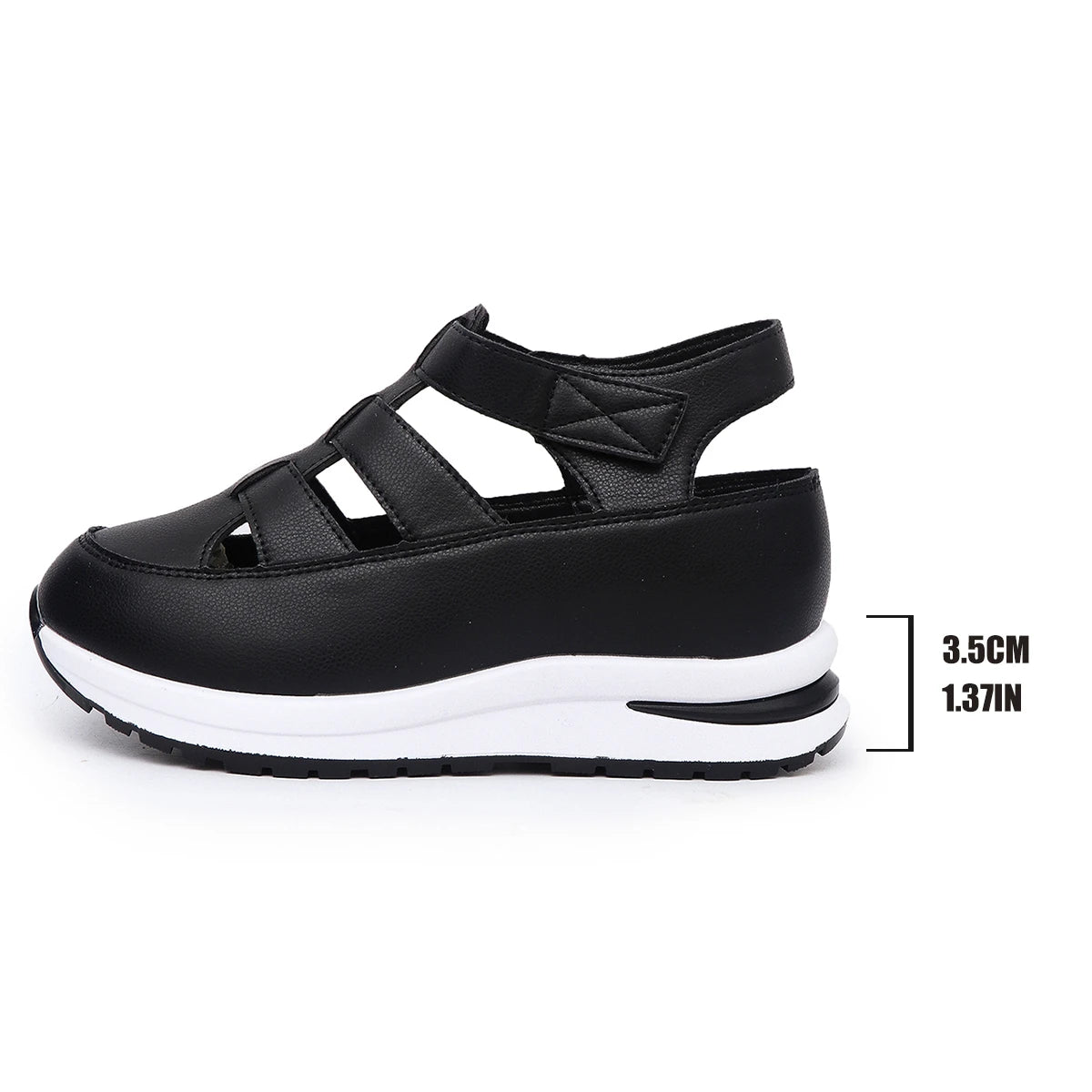 Women's Sandals Summer 2025 Shoes Platform Wedge High-heeled Gladiator Comfortable Casual New in Luxury White Round Toe on Offer