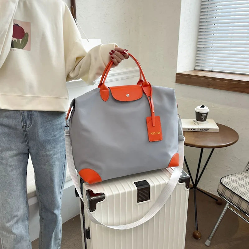 New Women Travel Bag Ladies Handbag Large Sports Pack Multifunctional Luggage Shoulder Gym Bags 2022 Fashion Cool Yoga Bags