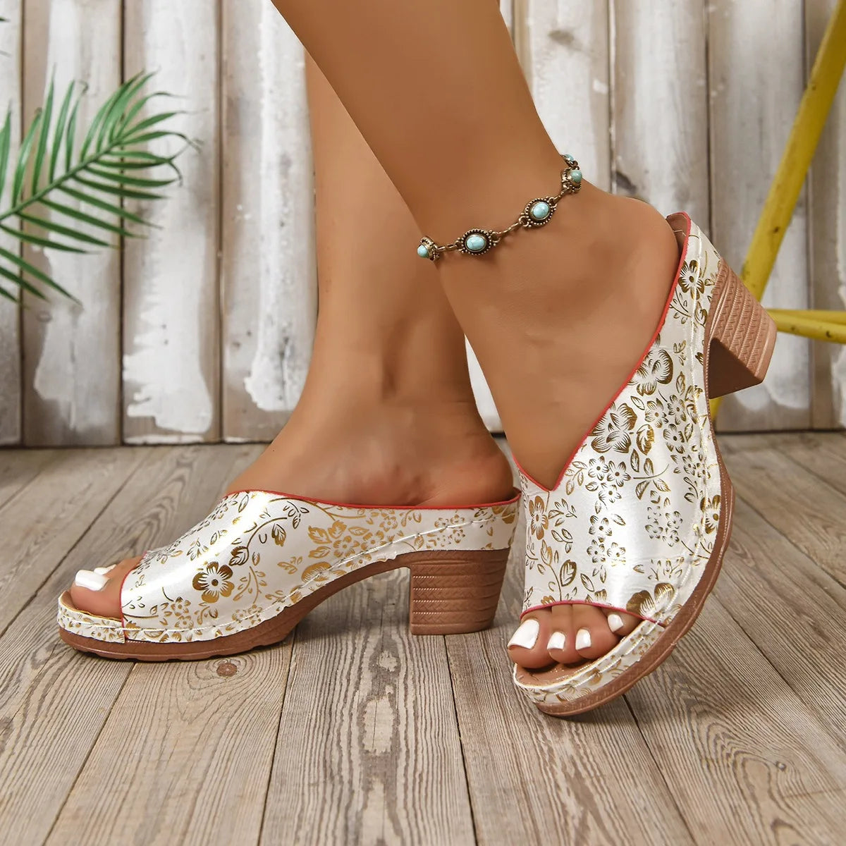 Women Shoes Fashion Sandals Wedge Women Shoe Open Toe Slide Women's Sandals Beach Footwear Female Slippers Zapatos De Mujer