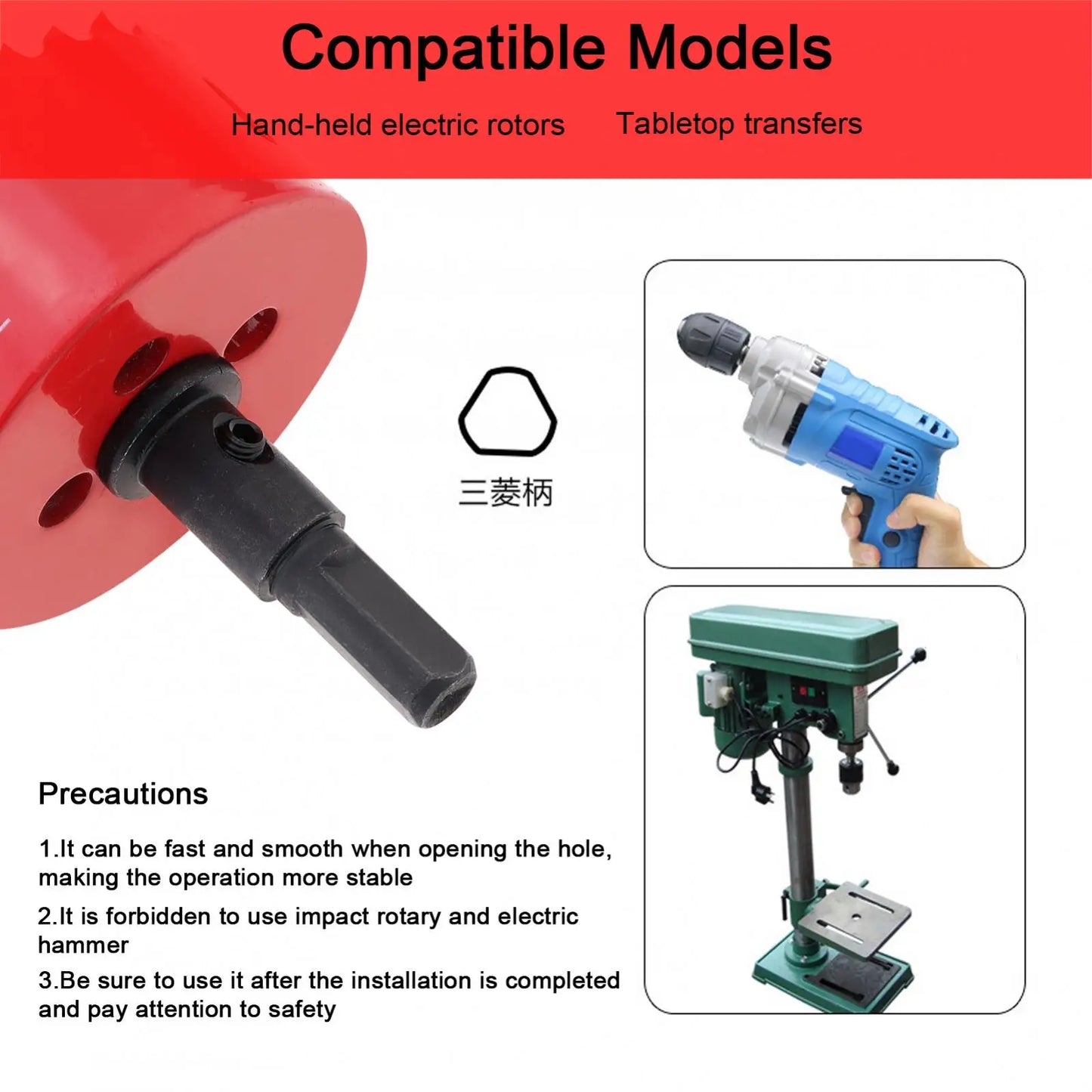 60mm M42 HSS Bi-Metal Hole Saw Drilling Hole Cutter Toosl for Wood Boards / Plastic Drywall / Metal Sheet, HSS Bi-Metal Hole Saw