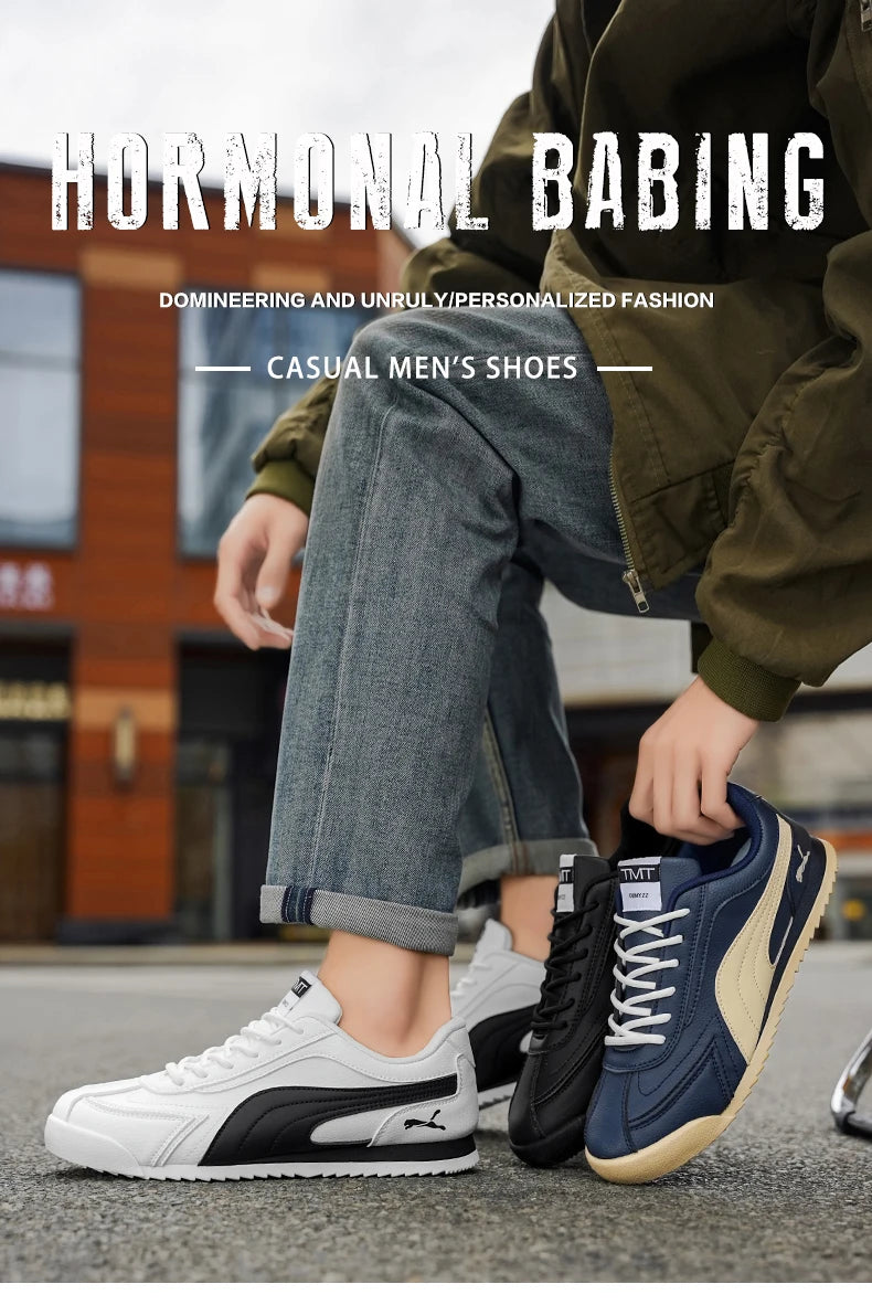 Men's Casual Shoes Sneakers 2025 Summer Male Anti-slip Outdoor Sports Leisure Shoes Soft Sole Running Fashion Walking Shoes